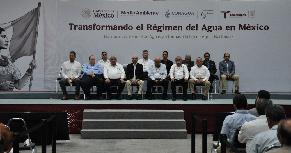 Participa secretario de Recursos Hidráulicos en foro de transformación del régimen del agua en México